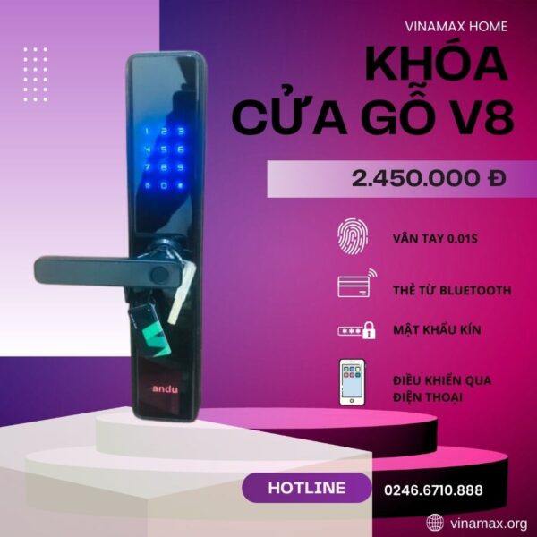 ảnh khóa v8